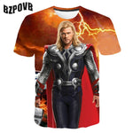 2020 Summer Punk t shirt Men Marvel 3d Printing T-Shirt Harajuku Short Sleeve fashion Print Tshirts streetwear Tee Tops S-6XL