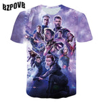 2020 Summer Punk t shirt Men Marvel 3d Printing T-Shirt Harajuku Short Sleeve fashion Print Tshirts streetwear Tee Tops S-6XL