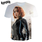 2020 Summer Punk t shirt Men Marvel 3d Printing T-Shirt Harajuku Short Sleeve fashion Print Tshirts streetwear Tee Tops S-6XL