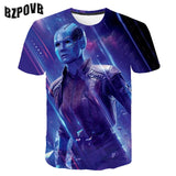 2020 Summer Punk t shirt Men Marvel 3d Printing T-Shirt Harajuku Short Sleeve fashion Print Tshirts streetwear Tee Tops S-6XL