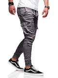 Men Pants New Fashion Casual  Jogger Pants  Fitness Bodybuilding Gyms Pants Sweatpants Trousers
